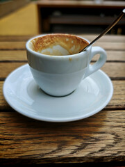 cappuccino coffee drinking is common western systems