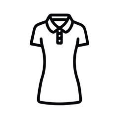 polo dress icon
