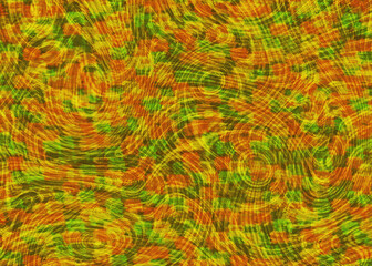Abstract yellow green orange background texture pattern design art swirl