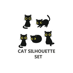 set of funny cats