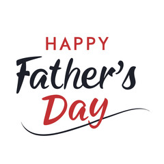Happy Fathers Day vector text banner illustration. Happy Fathers Day typography vector logo. Happy Fathers Day  design, background graphic. cards, social media and poster designs.