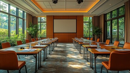 Image of a Conference Taking Place in a Large Auditorium