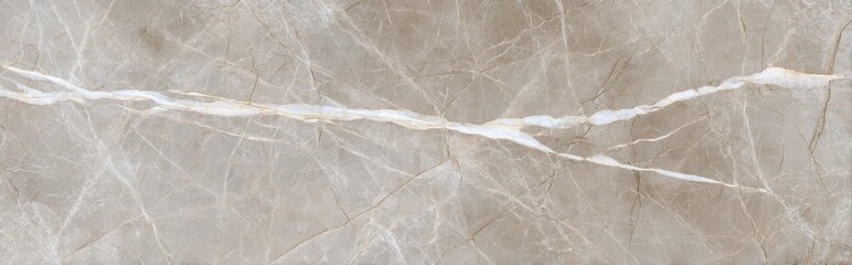 Obraz premium Calacatta marble texture background with natural gray-beige veins and high detail