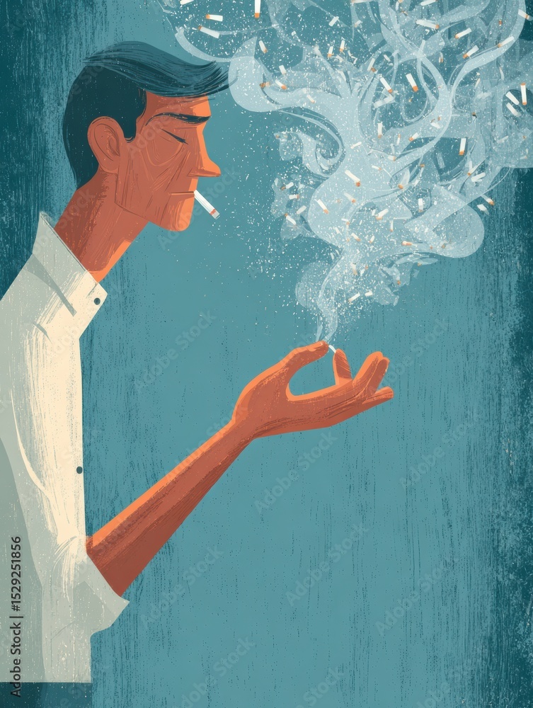 Poster Guide to Gently Breaking Bad Habits With Effective Strategies and Supportive Practices