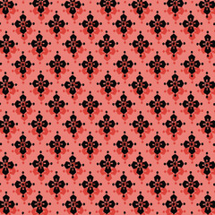 multi colored decorated hand drawn rendered traced embraided ornamental all over base background. repeat pattern geometrical texture border ethnic tribal creative design