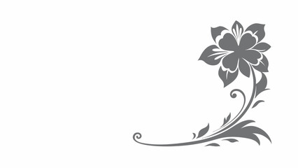 abstract floral background with flowers