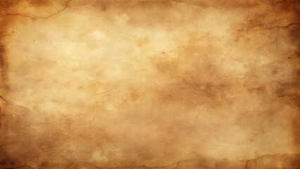Obraz premium Aged Vintage Paper Texture with Cracks, Stains, and Burnt Edges