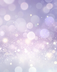 Obraz premium Soft Pastel Bokeh Light Background with Sparkles and Blurred Circles