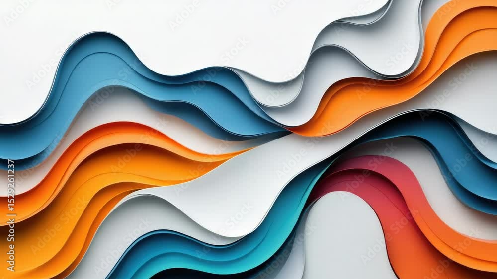 Poster a detailed look at the vibrant colors and textures of a wave pattern