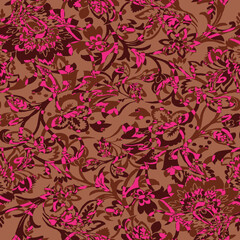 multi colored decorated hand drawn rendered traced embraided ornamental all over base background. repeat pattern geometrical texture border ethnic tribal creative design