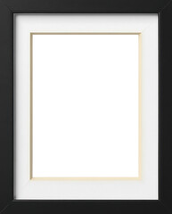 Fototapeta premium photo frame isolated on white background 