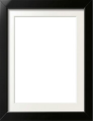 Obraz premium Elegant Black and White Picture Frame