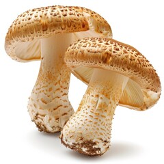 Unique Matsutake Mushroom composition showcasing nature's artistry and elegance in organic form