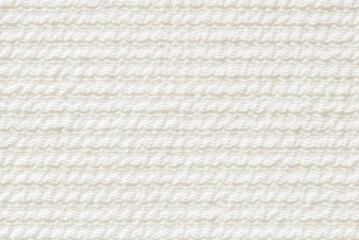 White embossed fabric texture as background