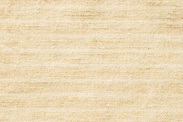 Linen fabric texture, beige stripe canvas texture as background