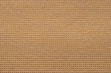 Brown soft waffle fabric seamless pattern