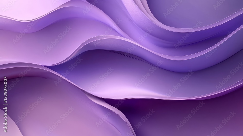 Poster luxury purple background with overlapping layer design featuring elegant gradient shades, soft light