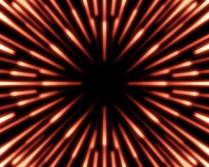 Lens Flare Sunbeam Neon Light Abstract Background 