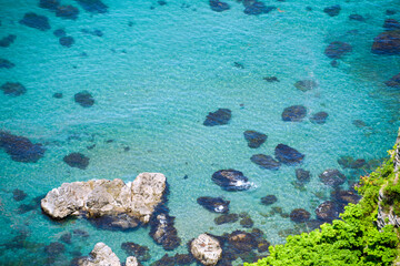 初夏の青い日本海-Blue Sea of Japan in early summer-