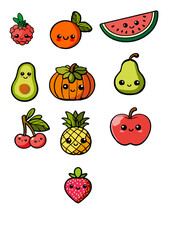 funny cartoon vegetables