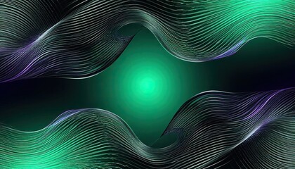 "Digital Serenity." This image is suitable for tech company branding, abstract art installations, or modern interior decor.