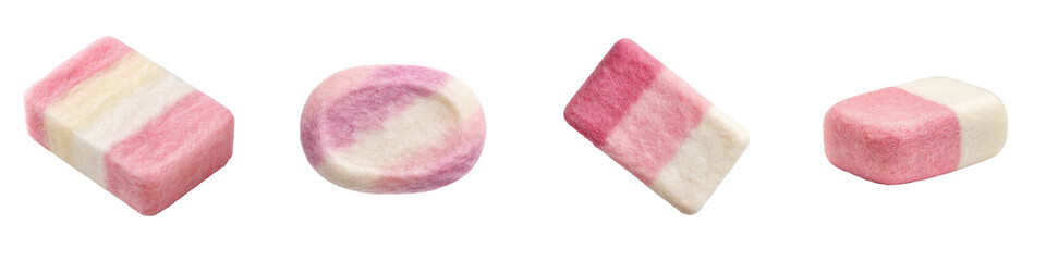 Fototapeta premium Assortment of colorful marshmallow candies