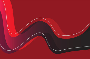 red abstract background with geometric shapes design for advertising, printing, book covers, mobile wallpapers, and web