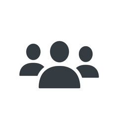 business people icon set