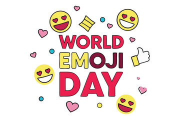 World Smile Day T Shirt, Banner, poster template