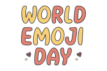 World Smile Day T Shirt, Banner, poster template