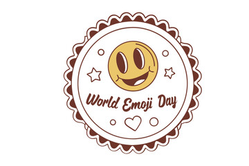 World Smile Day T Shirt, Banner, poster template