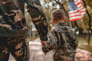 Military hand person tattoo.