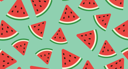 watermelon seamless pattern