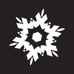 Simple floral and flowers mandala art, mandala design art for holiday decoration, perfect decorative design elements