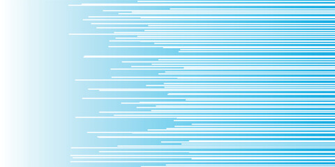 horizontal blue speed lines gradient background for banner, cover, and poster