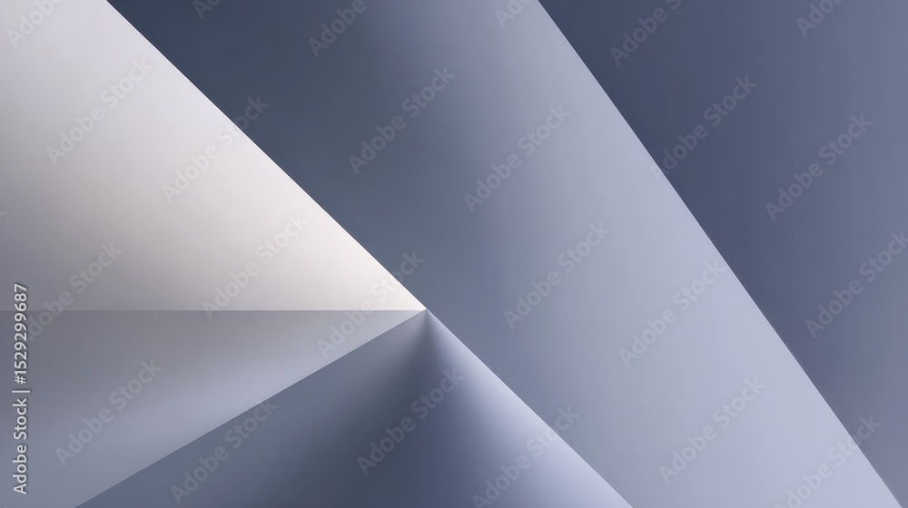 Poster intersecting geometric forms generating bold visual rhythm, highlighting graphic interplay between l