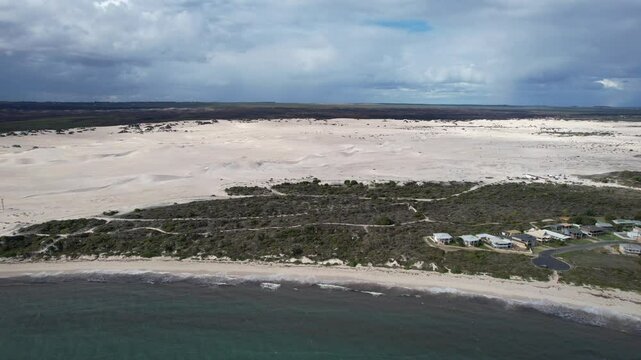 Lancelin, Australia &ndash; June 2, 2025: The Sand Dunes and Beaches of Lancelin Western Australia