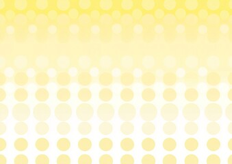 Abstract Yellow Circle Pattern Background