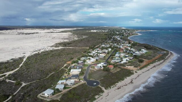 Lancelin, Australia &ndash; June 2, 2025: The Sand Dunes and Beaches of Lancelin Western Australia