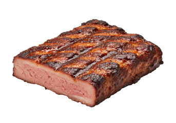 Deliciously smoked brisket with a caramelized crust, perfect for barbecues and gatherings