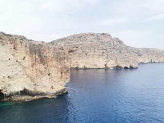 05.21.2025 View of the Mediterranean Sea from the mountainous area of Malta