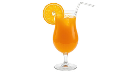 Isolated Orange Juice