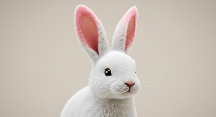 Obraz premium White Rabbit Image