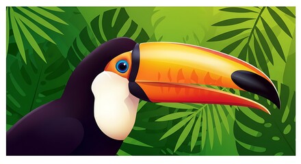 Vibrant Toucan Illustration