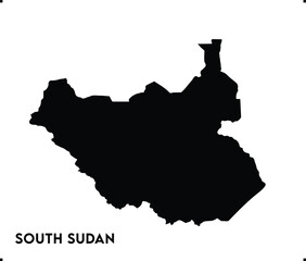 South Sudan icon vector design, South Sudan Logo design, South Sudan's unique charm and natural wonders, Use it in your marketing materials, travel guides, South Sudan map logo icon design vector