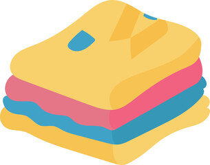 Clean clothes illustration
