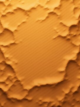 AI generated Crumpled brown paper texture. Abstract background and texture for design.