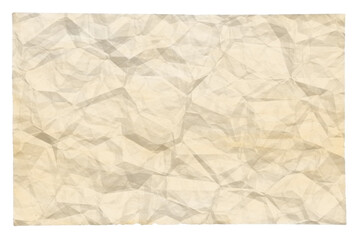 old crumpled paper
