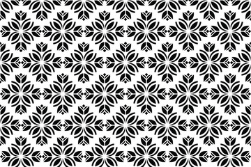 Seamless Floral Pattern Abstract Bloom Design