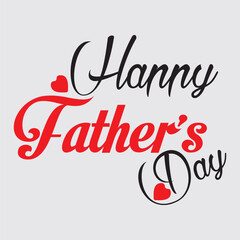  Happy Father's Day Typography Design